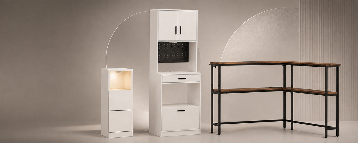 Upgrade Your Home with Smart Furniture: August New Arrivals with Built-In Lights & Charging Solutions