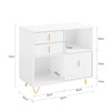 Sobuy ASK11-W, Home Office File Cabinet Printer Stand Storage Cabinet Side Cabinet, White