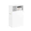 Sobuy ASK12-W, Home Office File Cabinet Printer Stand Desk Side Filing Cabinet Storage Cabinet White W60 x D33 x H100cm