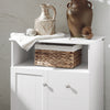 SoBuy BZR107-W, Bathroom Storage Cabinet Living Room Hallway Storage Cupboard, White