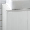 SoBuy BZR108-W, Under Sink Cabinet Bathroom Vanity Unit Storage Cabinet, White