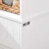 SoBuy BZR109-W, Bathroom Tall Cabinet Cupboard Storage Cabinet, White
