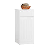 SoBuy BZR110-W, Laundry Cabinet Laundry Chest Bathroom Storage Cabinet, White