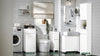SoBuy BZR110-W, Laundry Cabinet Laundry Chest Bathroom Storage Cabinet, White
