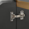 SoBuy BZR113-DG, Under Sink Cabinet Bathroom Vanity Unit Bathroom Storage Cabinet with 2 Doors, Grey