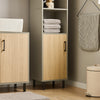 SoBuy BZR131-NG, Bathroom Tall Cabinet Tall Cupboard Bathroom Storage Cabinet, Wood