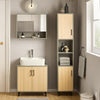 SoBuy BZR131-NG, Bathroom Tall Cabinet Tall Cupboard Bathroom Storage Cabinet, Wood