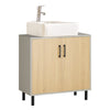 SoBuy BZR133-NG, Under Sink Cabinet Bathroom Vanity Unit Bathroom Storage Cabinet, Wood