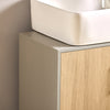 SoBuy BZR133-NG, Under Sink Cabinet Bathroom Vanity Unit Bathroom Storage Cabinet, Wood