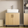 SoBuy BZR133-NG, Under Sink Cabinet Bathroom Vanity Unit Bathroom Storage Cabinet, Wood