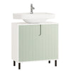 SoBuy BZR139-GR, Under Sink Cabinet Bathroom Vanity Unit Bathroom Storage Cabinet, Green