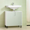 SoBuy BZR139-GR, Under Sink Cabinet Bathroom Vanity Unit Bathroom Storage Cabinet, Green