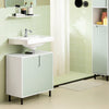 SoBuy BZR139-GR, Under Sink Cabinet Bathroom Vanity Unit Bathroom Storage Cabinet, Green