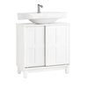 SoBuy BZR142-W, Under Sink Cabinet Bathroom Vanity Unit Bathroom Storage Cabinet, White