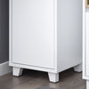 SoBuy BZR147-W, Bathroom Tall Cabinet Tall Cupboard Bathroom Storage Cabinet, White