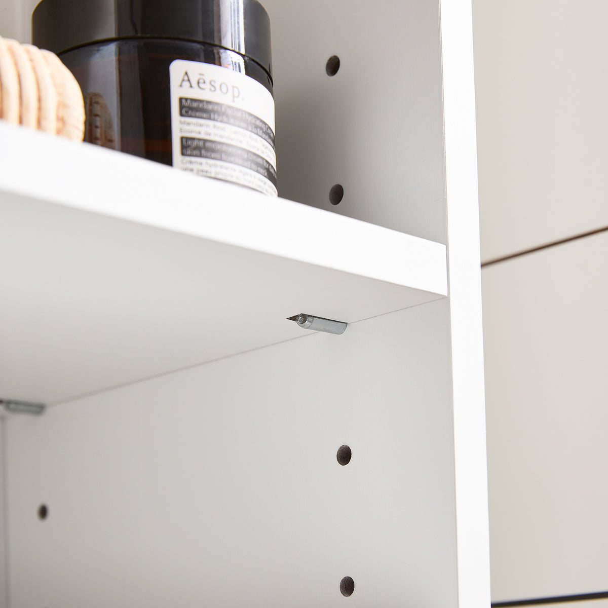 SoBuy BZR160-W, Bathroom Tall Cabinet Cupboard Bathroom Cabinet Storage Cabinet, White