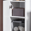 SoBuy BZR163-W, Bathroom Tall Cabinet Tall Cupboard Bathroom Storage Cabinet, White