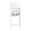SoBuy BZR165-W, Over Toilet Cabinet Bathroom Space Saver Bathroom Storage Cabinet Cupboard, White
