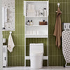 SoBuy BZR165-W, Over Toilet Cabinet Bathroom Space Saver Bathroom Storage Cabinet Cupboard, White