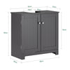SoBuy BZR18-II-DG, Under Sink Cabinet Bathroom Vanity Unit, Suitable for Pedestal Sink, Grey