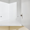 SoBuy BZR194-W, Bathroom Corner Cabinet Storage Cabinet Bathroom Wall Cabinet, White