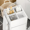 SoBuy BZR29-W, White Bathroom Cabinet Bathroom Storage Cabinet Unit with 3 Drawers, White