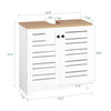SoBuy BZR40-W, Under Sink Cabinet Bathroom Vanity Unit Bathroom Storage Cabinet, White