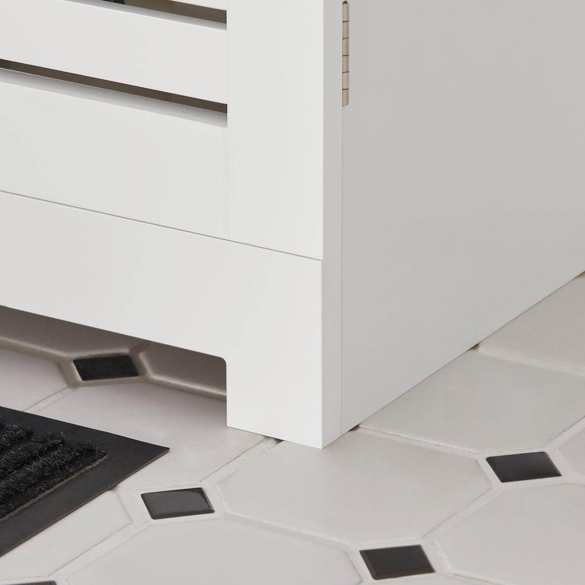 SoBuy BZR40-W, Under Sink Cabinet Bathroom Vanity Unit Bathroom Storage Cabinet, White
