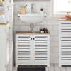 SoBuy BZR40-W, Under Sink Cabinet Bathroom Vanity Unit Bathroom Storage Cabinet, White