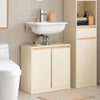 SoBuy BZR78-MI, Under Sink Cabinet Bathroom Vanity Unit Bathroom Storage Cabinet, Beige