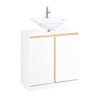 SoBuy BZR78-W, Under Sink Cabinet Bathroom Vanity Unit Bathroom Storage Cabinet, White