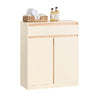 SoBuy BZR79-MI, Laundry Cabinet Laundry Chest Bathroom Cabinet Storage Cabinet, Beige
