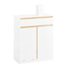 SoBuy BZR79-W, Laundry Cabinet Laundry Chest Bathroom Cabinet Storage Cabinet, White