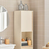 SoBuy BZR80-MI, Bathroom Tall Cabinet Cupboard Bathroom Storage Cabinet, Beige