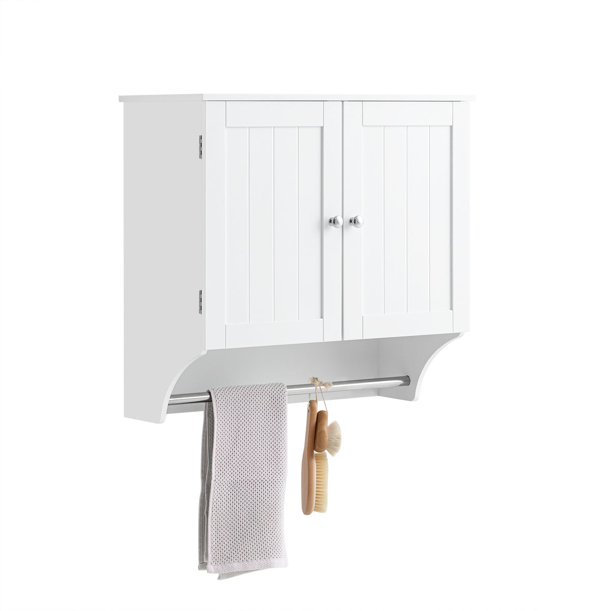 SoBuy BZR84-W, Bathroom Wall Cabinet Medicine Cabinet Storage Cabinet Cupboard, White