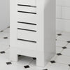 SoBuy BZR85-W, Bathroom Toilet Paper Roll Holder Cabinet Storage Cabinet, White