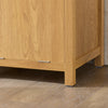 SoBuy BZR95-SN, Bathroom Tall Cabinet Cupboard Storage Cabinet with Laundry Basket, Brown