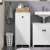 SoBuy BZR96-W, Laundry Cabinet Laundry Chest Bathroom Cabinet Storage Cabinet, White