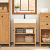 SoBuy BZR98-N, Under Sink Cabinet Bathroom Vanity Unit Bathroom Storage Cabinet, Wood