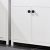 SoBuy BZR98-W, Under Sink Cabinet Bathroom Vanity Unit Bathroom Storage Cabinet, White