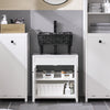 SoBuy BZR98-W, Under Sink Cabinet Bathroom Vanity Unit Bathroom Storage Cabinet, White