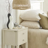 SoBuy FBT114-MI, Bedside Table Night Stand Side Table End Table Coffee Table Lamp Table, Beige