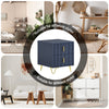 SoBuy FBT115-B, Bedside Table, Bedside Cabinet, Nightstand with 2 Drawers, Side Table for Bedroom Living Room, Blue W40 x D40 x H47cm