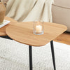 SoBuy FBT127-N, Coffee Table Living Room Table Sofa Table Side Table with 2 Table Tops, Wood