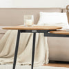 SoBuy FBT127-N, Coffee Table Living Room Table Sofa Table Side Table with 2 Table Tops, Wood