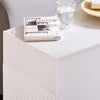 SoBuy FBT135-W, Storage Cabinet Side Cabinet Sofa Side Table End Table, White