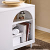 SoBuy FBT135-W, Storage Cabinet Side Cabinet Sofa Side Table End Table, White