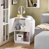 SoBuy FBT136-W, Bedside Table Nightstand Side Table End Table Sofa Side Table Telephone Table, White