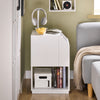 SoBuy FBT136-W, Bedside Table Nightstand Side Table End Table Sofa Side Table Telephone Table, White