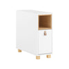 SoBuy FBT161-WN, Sofa Side Table Bedside Table Narrow Side Cabinet, White